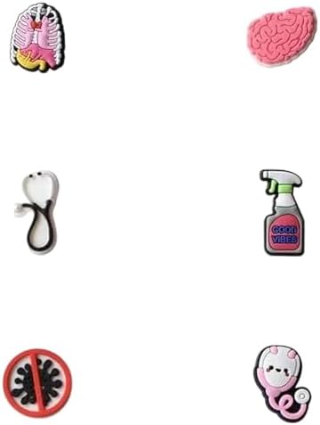 Pink Shoe Charms for Girls,Cute Shoe Decoration Charms for Shoes Party Favors Gifts,Pink Sports Ocean Valentine's Day Accessories