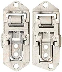 Right and Left Hinge Kickstand Stand Module Replacement Compatible with Microsoft Surface Pro 6 / Pro 7 1796/1866 (Silver)