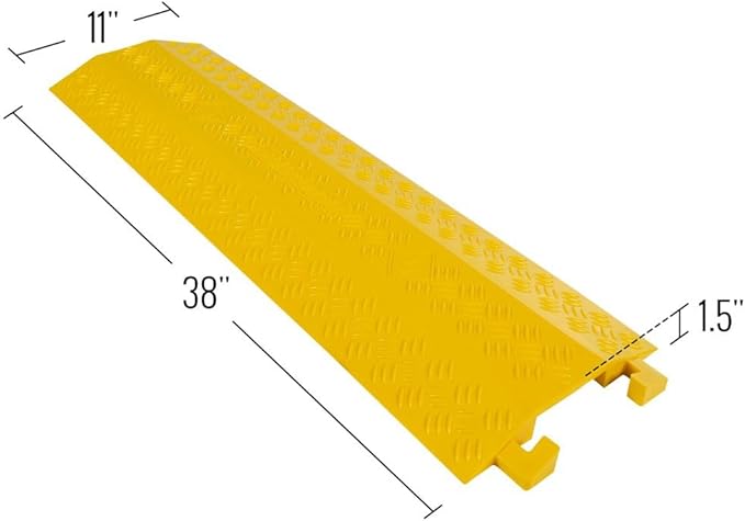 Guardian High Traffic Pedestrian Light Equipment Drop-Over Cable Cover Ramp