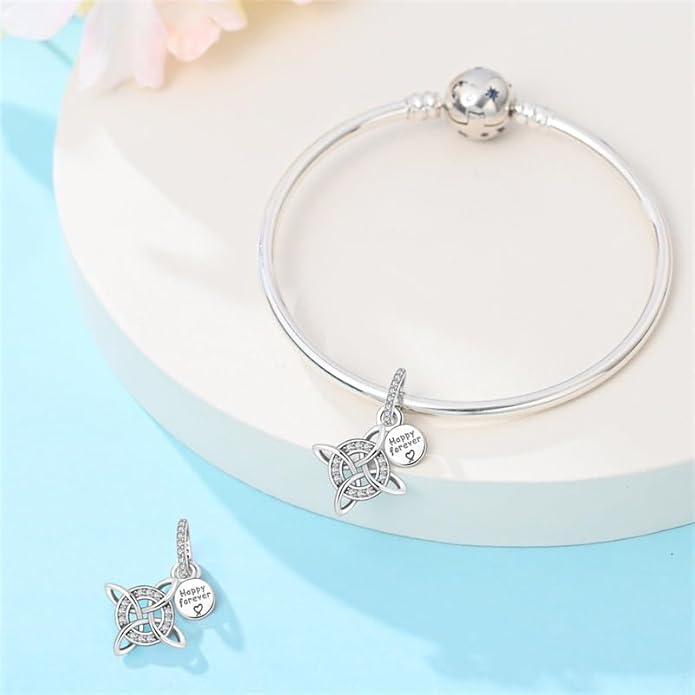 925 sterling silver bracelet necklace pendant, women's jewelry, a charming pendant suitable for matching the original bracelet, perfect for parties, birthdays, and as a jewelry gift