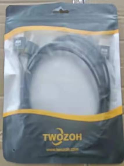 Twozoh Flexible & Slim HDMI Cable 5FT 2 Pack, Ultra Thin HDMI Cord Supports High Speed 4K@60Hz 18gbps 2160P/1080P