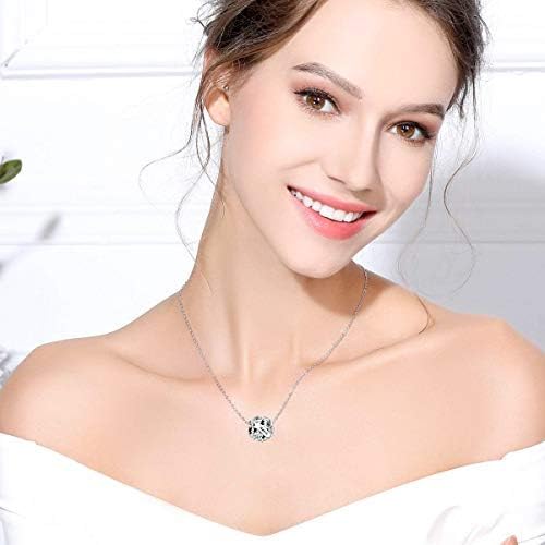 NINGAN Birthstone Charms 925 Sterling Silver Love Heart Openwork Bead for Charm Bracelets and Necklaces with 5A Cubic Zirconia, Birthday Mothers Day Jewelry Gifts Women