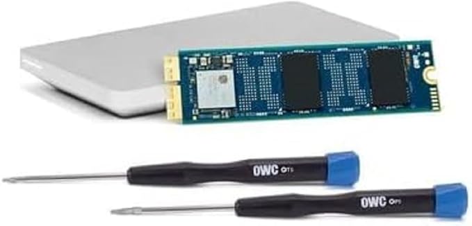OWC 240GB Aura N2 NVMe SSD Upgrade Kit w/Envoy Pro Enclosure Compatible with MacBook Pro w/Retina Display (Late 2013 - Mid 2015) and MacBook Air (Mid 2013 -Mid 2017)
