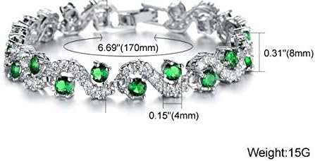 Crystalline Azuria Jewelry Sets For Women Wedding Jewelry Sets Bridal Jewelry Set With Necklace And Earring For Bride Cubic Zirconia Bridesmaid Jewelry