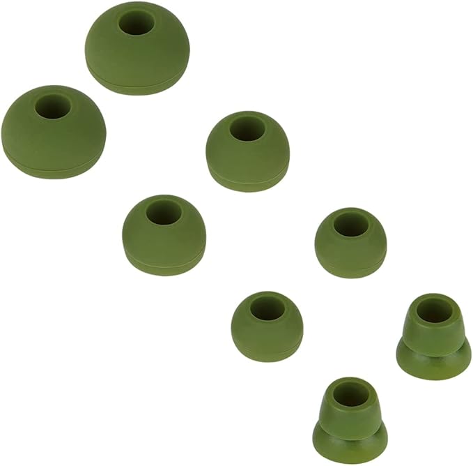Silicone Ear Bud Tips Replacement Earbud Tips Compatible with Powerbeats 1/2/3 Wireless Beats by Dre Headphones,4 Pairs Earbud Cap