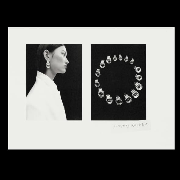 Heaven Mayhem Double Knot Earrings for Women