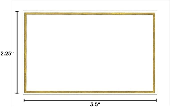 Caspari Golden Rule Name Place Cards - Set of 10