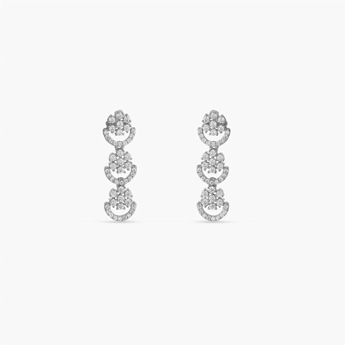 TARINIKA Green and White Cubic Zirconia(CZ) Indian Necklace Set with Earrings, Gold Plated Brass Fashion Indian Jewelry Gift for Women Bollywood Costume Jewellery