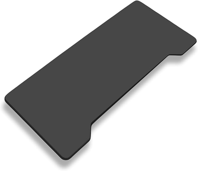 Kado Lift Riser Acrylic for External Keyboard, Frosted Surface Black, Office Gaming Laptop Keyboard Cover Mechanical 40%/60%/65%/70% Stand Holder Made for MacBook Air/Pro 13"/14"/15"/16"