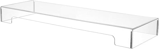 Gadpiparty Clear Keyboard Dust Cover Waterproof Acrylic Protector for Mechanical Keyboards Spills & Pet Protection Ideal for Home and Office Use(18.6 x 5.9X 1.8inch)