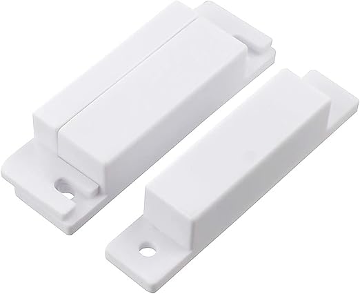 MC-31 Surface Mount Wired NC Door Contact Sensor Alarm Magnetic Reed Switch White 10pcs