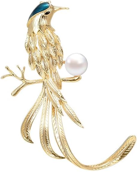 Animal Brooch for Women Rhinestone Brooch Pin 18k Gold Plated Animal Lapel Pin Fashion Jewelry Gift for Mom Wife
