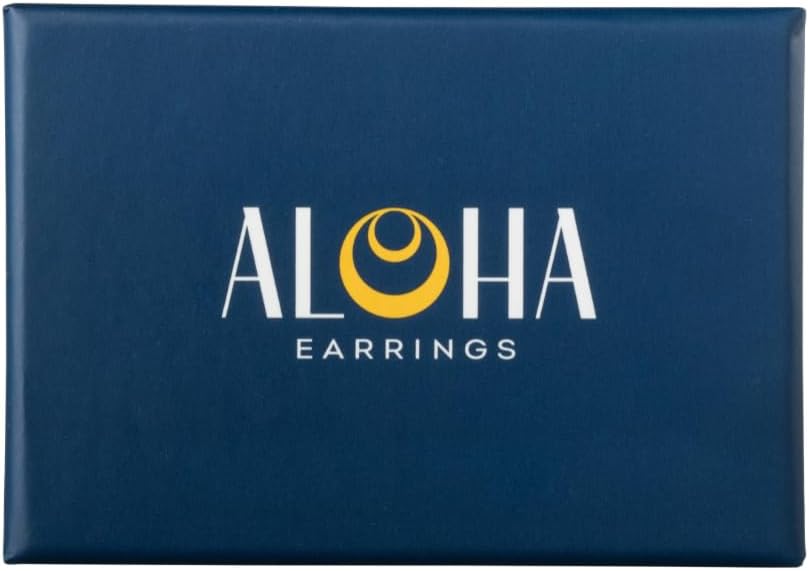 Aloha Earrings Round Halo Crystal Clip On Stud Earrings