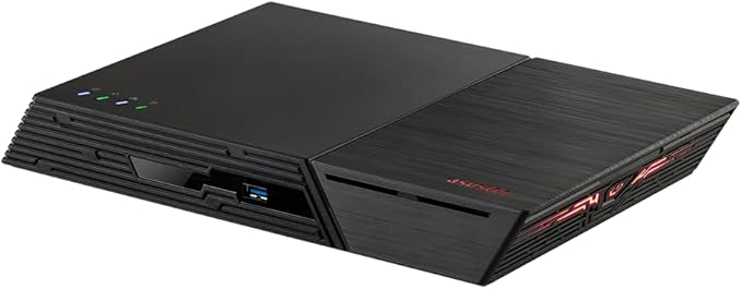 Asustor Flashstor 6 FS6706T - 6 Bay All-SDD NAS Storage, Quad Core 2.0GHz, Dual 2.5GbE Ports, 4GB RAM DDR4, Computer Network Attached Storage with 4 x 4TB NVMe SSD