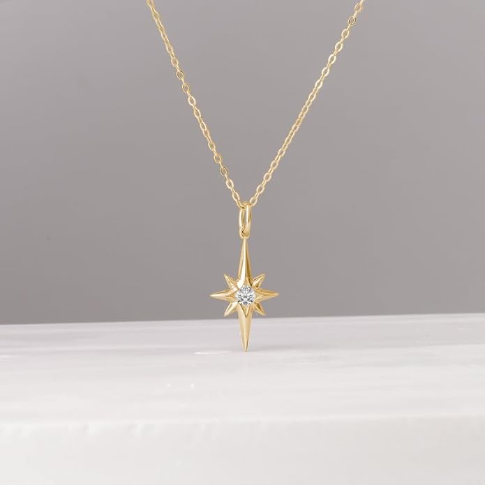 HOPE LOVE SHINE Encouraging Gift for Women - Courage, Strength, Motivational, Inspirational Necklace, Jewelry 16+2", 14k Gold Plated Sterling Silver
