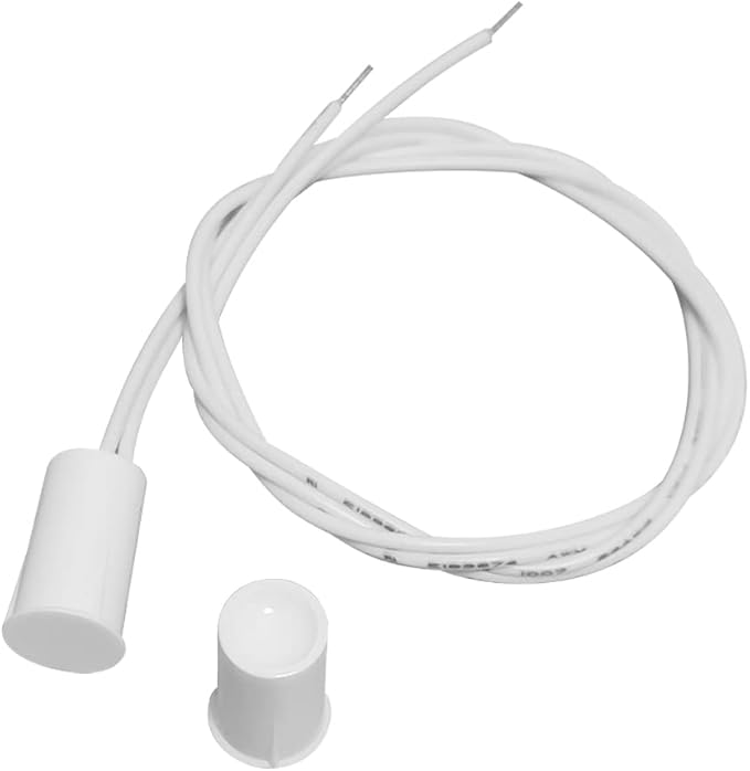 5 Pack Magnetic Contacts Switch Window Door Sensor for Alarm System NC 3/8"