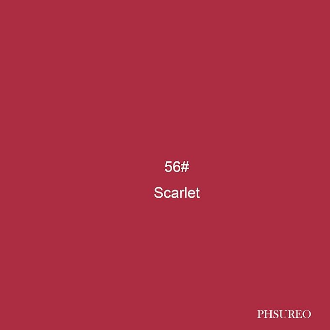 Seamless Photo Photography Backdrop Paper, Photo Background Paper Roll (Scarlet, 107”x19.5')