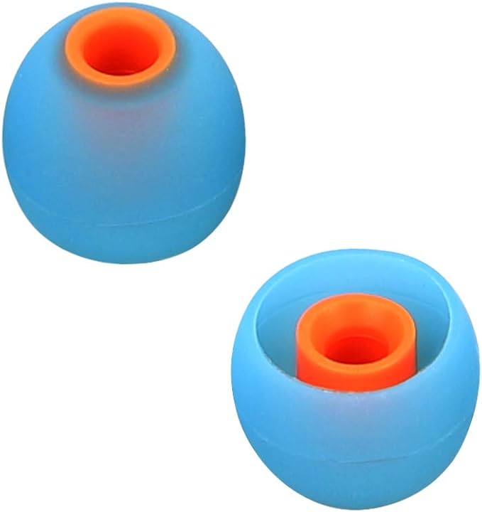 Earbud Silicone Ear Tips Earbuds Replacement Ear Tips Gels Bud for Popular in-Ear Headphones Other Inner Hole from 3.8mm - 5.1mm Earphones 9 Pairs S/M/L