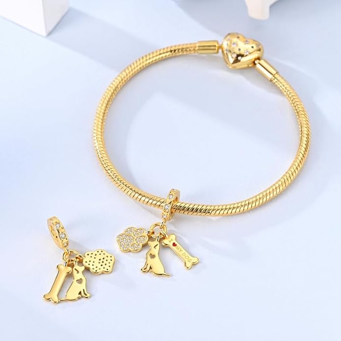 925 sterling silver bracelet necklace pendant, women's jewelry, a charming pendant suitable for matching the original bracelet, perfect for parties, birthdays, and as a jewelry gift