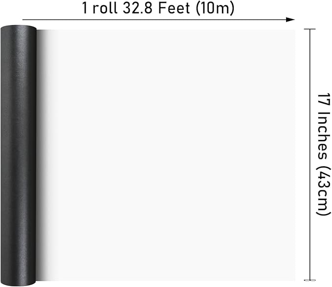 NESCCI Matte Wrapping Paper,Solid Color Pearly-Lustre Paper-3 Roll,17 Inches X 32.8 Feet Per roll.Gift Wrapping Paper,Perfect for Wedding,Valentine's Day,Birthday, Christmas,Baby Shower.