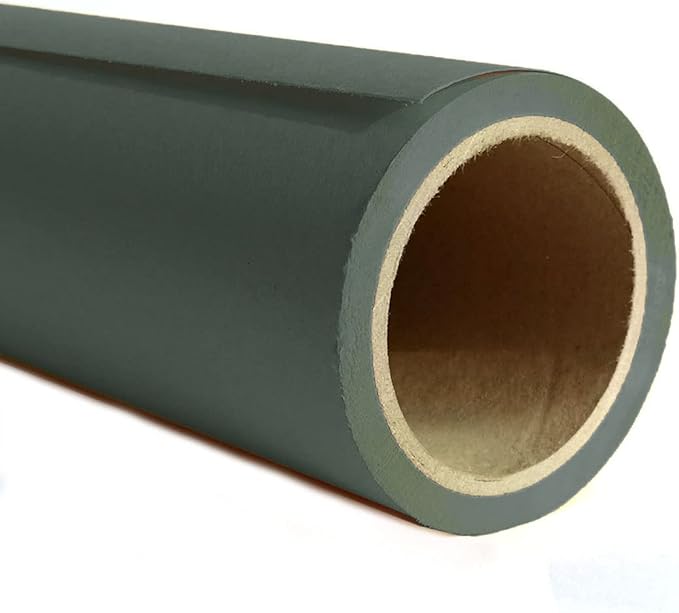 Seamless Photo Photography Backdrop Paper, Photo Background Paper Roll (Thunder Grey, 81”x16')