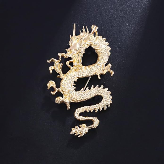 Animal Brooch for Women Rhinestone Brooch Pin 18k Gold Plated Animal Lapel Pin Fashion Jewelry Gift for Mom Wife