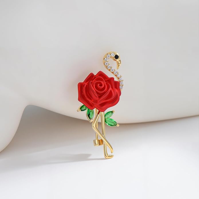 Bird Theme Brooch Pin Cute Bird Animal Brooches Accessories Christmas Birthday Gift for Women
