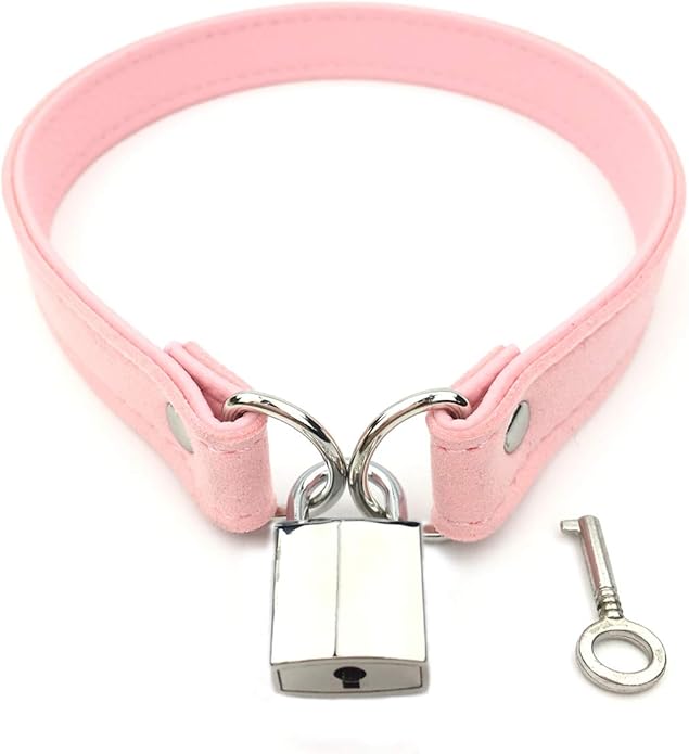 Succuba Padlock Collar Necklace Lolita Collar Cat Kitty Velvet Necklace