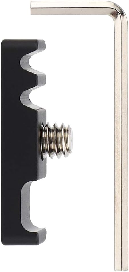 Camera Cage Cable Clamp - Portable Cage Fitting Wire Clip - Accessories Fixed Clip - 1/4 Inch Universal Lightweight Mounting