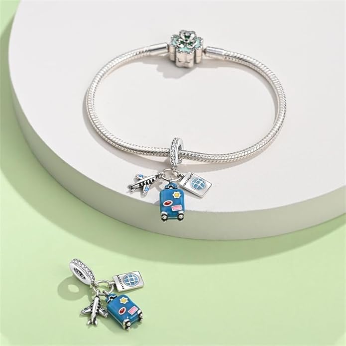 925 sterling silver bracelet necklace pendant, women's jewelry, a charming pendant suitable for matching the original bracelet, perfect for parties, birthdays, and as a jewelry gift