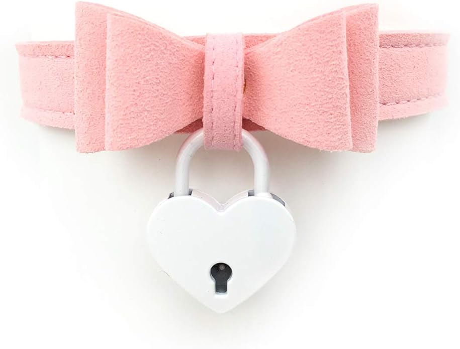 Bell Choker Collar Necklace Lolita Bow Collar Cat Kitty Velvet Necklace