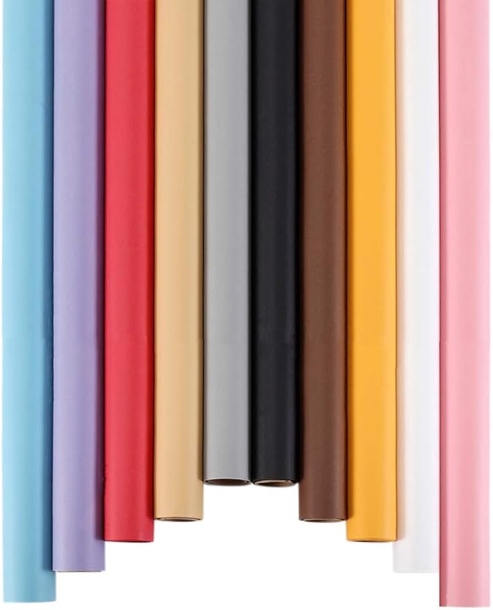 Huamei Seamless Photography Background Paper, Photo Backdrop Paper 8.9 x 36 Feet / 2.72 x 11 Meters 272129 (Thistle)