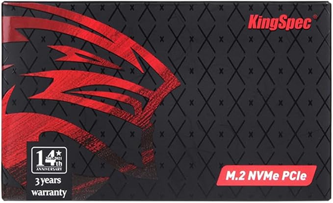 KingSpec XG7000 1TB NVMe SSD PCIe 4.0-7400MB/s Read Speed, 3D TLC NAND M.2 2280 Internal SSD, Compatible with Gaming PC, Laptop, PS5 Console