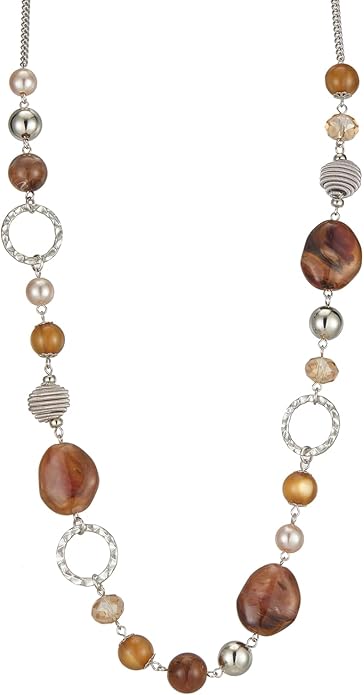 PEARL&CLUB Long Beaded Necklaces For Women - Sweater Chain Fashion Jewelry Necklace Gifts For Women