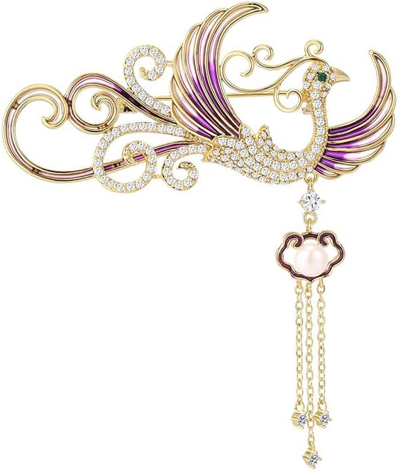 Animal Brooch for Women Girls Rhinestone Animal Brooch Lapel Pin Jewelry Gift for Mom Wife