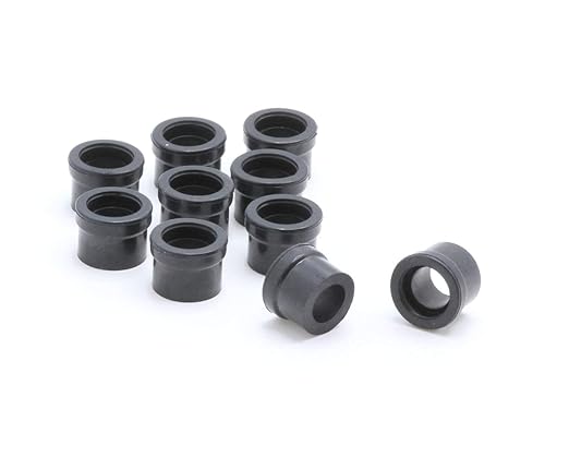 THE CIMPLE CO Coaxial F (F81) Weather Seal Boot - for Coax Ground Blocks, splitters, or Other F Connectors - Creates a Water Tight Seal (Grommet) - (50 Pack)