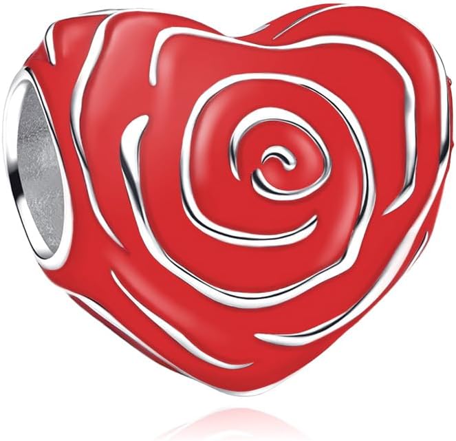 Family Mom Heart Charms 925 Sterling Silver Bead for Bracelets and Necklaces For Women Jewelry Present