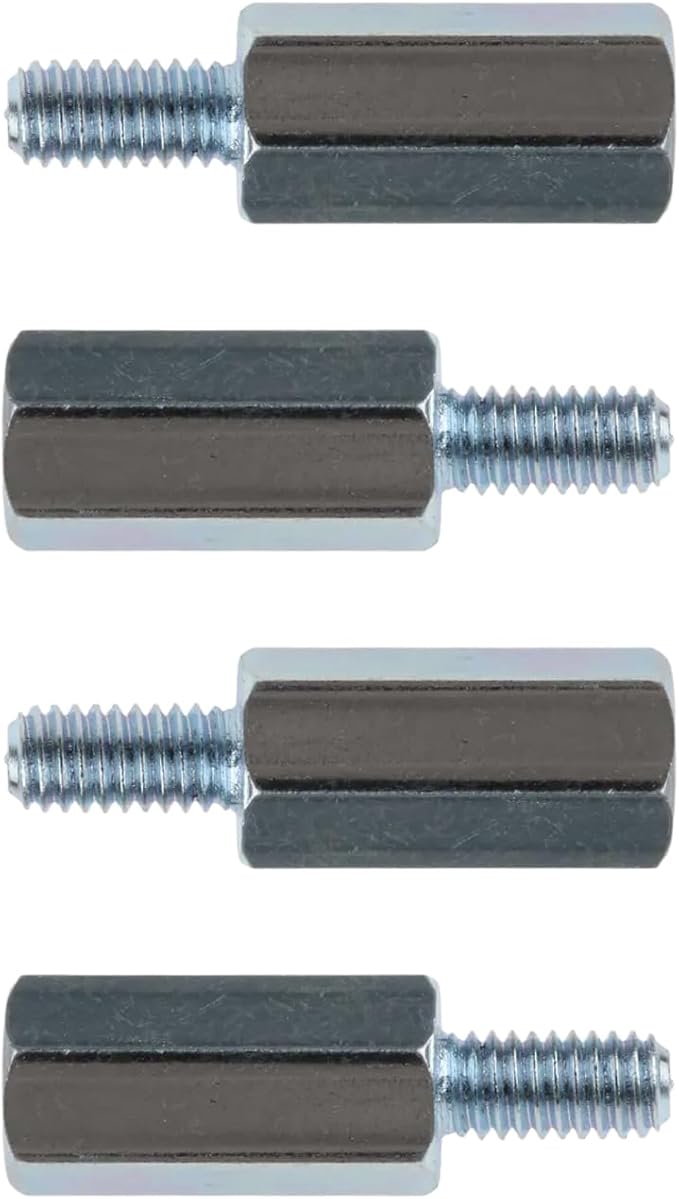 Kado Wall Mount Spacer Adapter Set for Desktop/Portable Monitor, 64pcs M4x14mm Hex Stainless Steel Standoff Spacer Screw Nut Bolt Motherboard Prototyping Accessories for PCB, Computer & Circuit Board