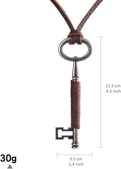 GelConnie Boho Necklaces for Women Vintage Silver Circles Long Pendant Necklace Cowgirl Sweater Necklace Adjustable Leather Choker Necklace for Women