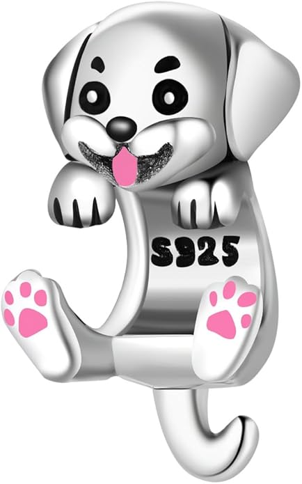 Cute Panda Animal 925 Sterling Silver Charms for Bracelets and Necklace Dangle Pendants Butterfly Elephant Dog Bead Jewelry Present for Women Family Friends