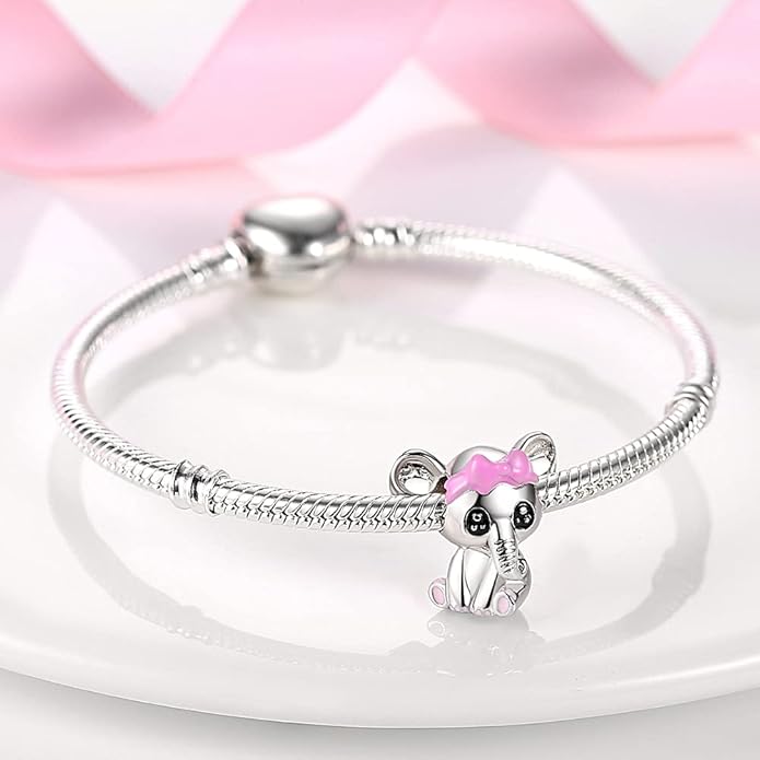 MULA 925 Sterling Silver Charms for Bracelets and Necklaces Airplane Passport Dangle Pendants Beads Butterfly Dragonfly Charms Jewelry Charm for Women