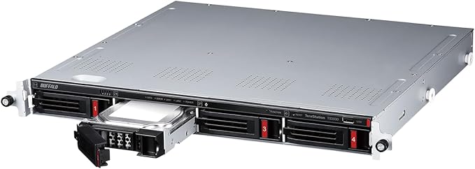 BUFFALO TeraStation 3430RN 4-Bay 32TB (4x8TB) Rackmount Small-Med Business NAS w/Hard Drives Included