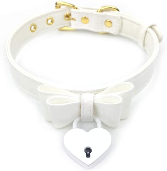 Bell Choker Collar Necklace Lolita Bow Collar Cat Kitty Velvet Necklace