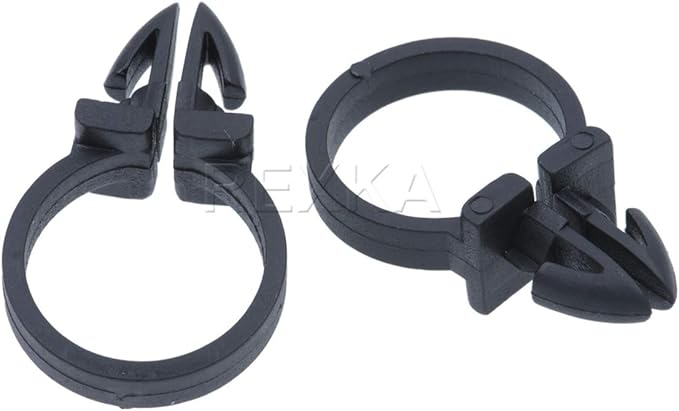 Rexka 30 pcs Wire Routing Clips 5/8"