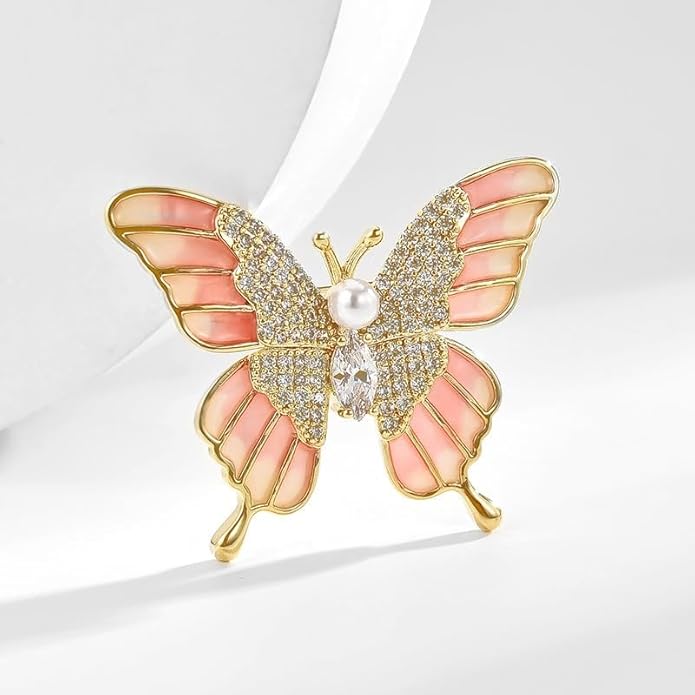 Animal Brooch for Women Girls Rhinestone Animal Brooch Lapel Pin Jewelry Gift for Mom Wife