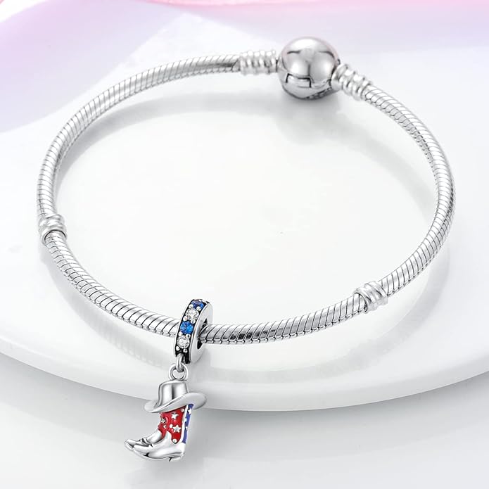 MULA 925 Sterling Silver Charms for Bracelets and Necklaces Airplane Passport Dangle Pendants Beads Butterfly Dragonfly Charms Jewelry Charm for Women