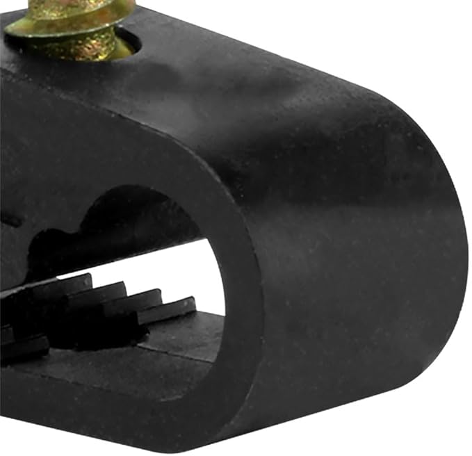 Skywalker Flexible Single Cable Screw Clips (Pack of 100 / Black)