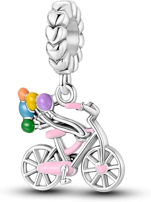 NARMO S925 Sterling Silver Charms Hamsa Charm for Pandora Bracelets Cross Charms for Bracelets Perfume High Heels Dangle Charms Silver Charms for Women