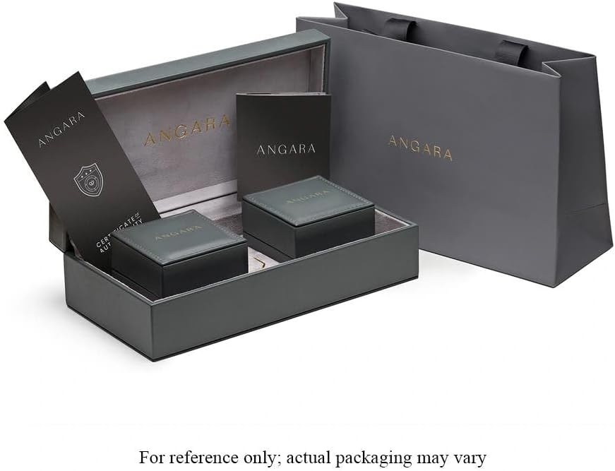 ANGARA Natural Blue Sapphire Earrings for Women | Prong-Set Oval Blue Sapphire Stud Earrings with Diamond Halo in 14K Solid Gold/Platinum | September Birthday, Anniversary, Gemstone Jewellery Gift