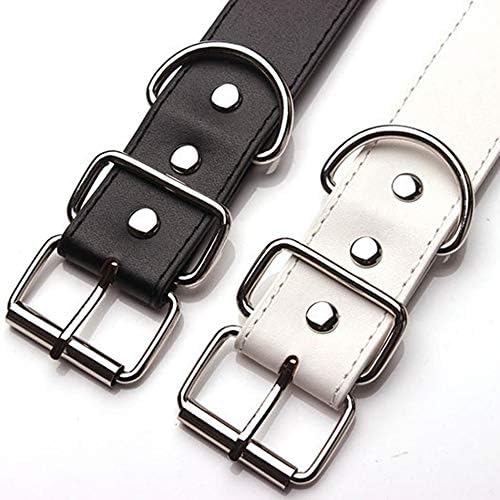 Black Pu Leather Choker Necklace for Cosplay Custume Accessiores Puddin Choker Necklace Collar